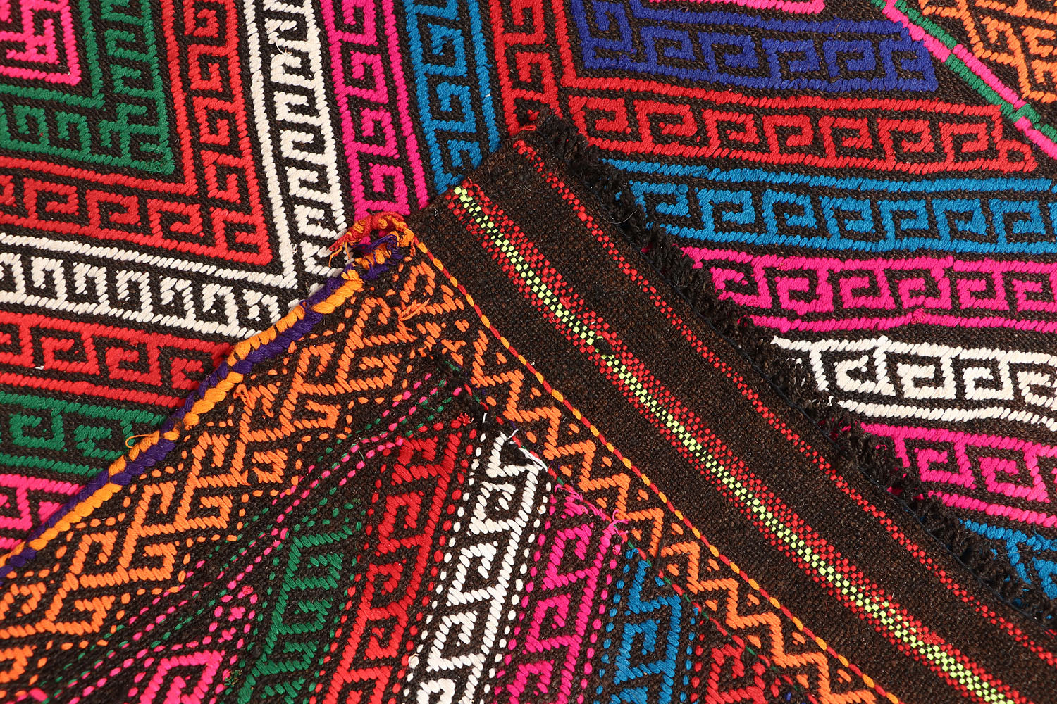 Multy Handmade Suzani Kilim Rug Runner