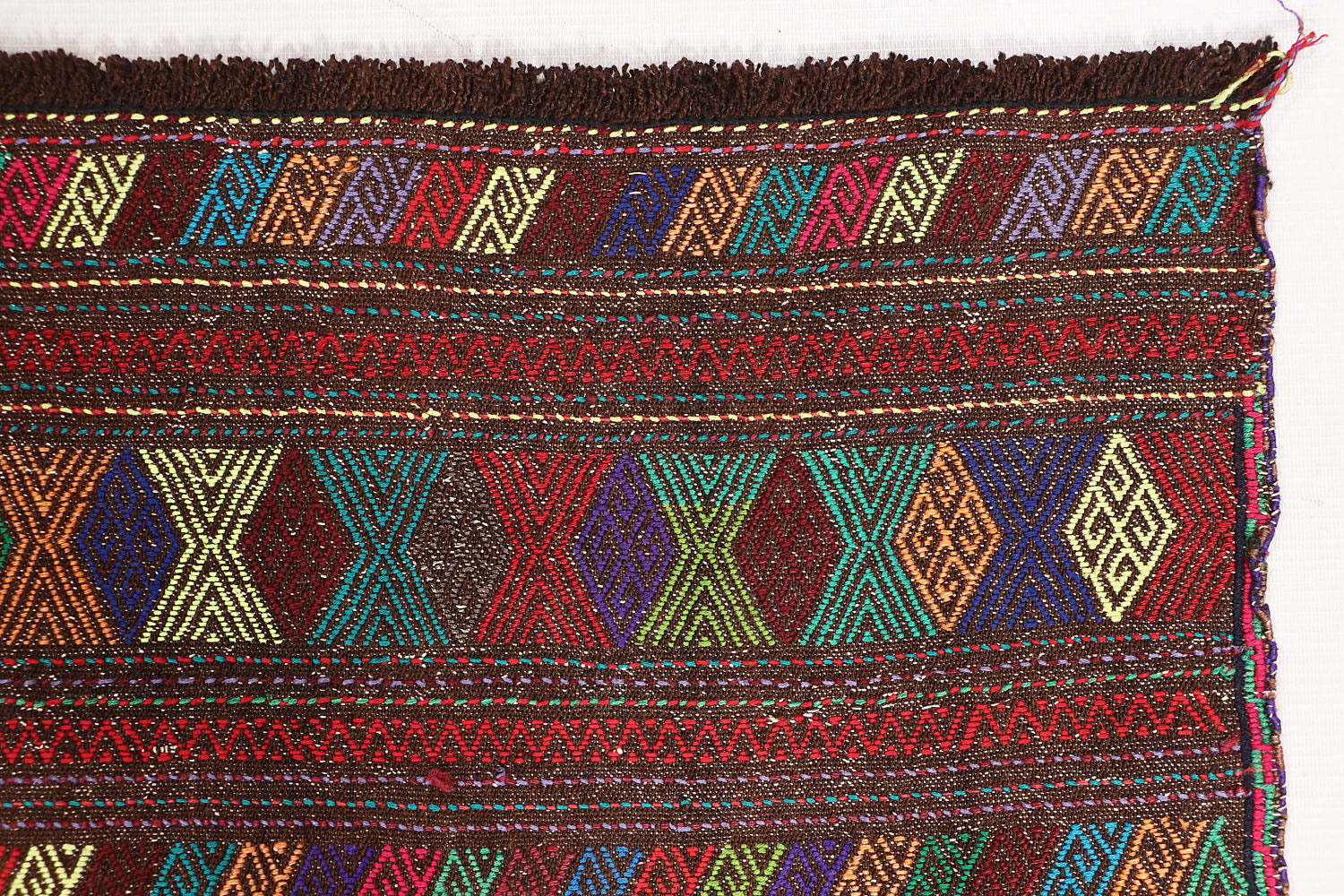 Multy Handmade Suzani Kilim Rug Runner