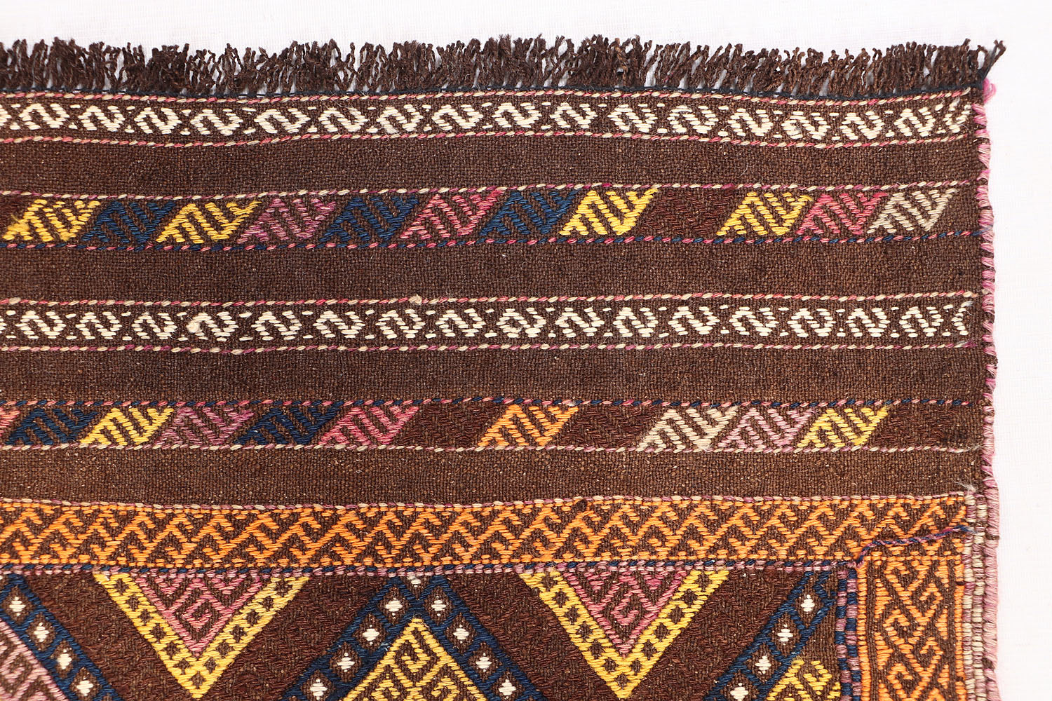 Multy Handmade Suzani Kilim Rug Runner