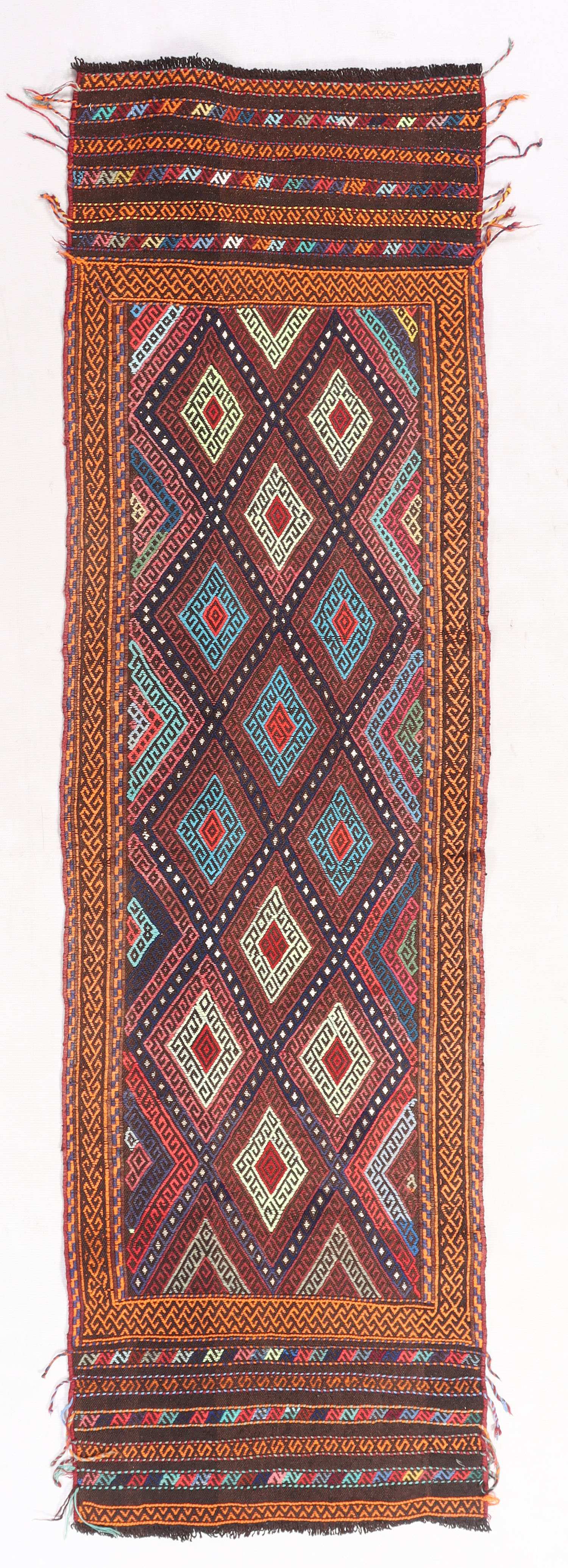 Multy Handmade Suzani Kilim Rug Runner
