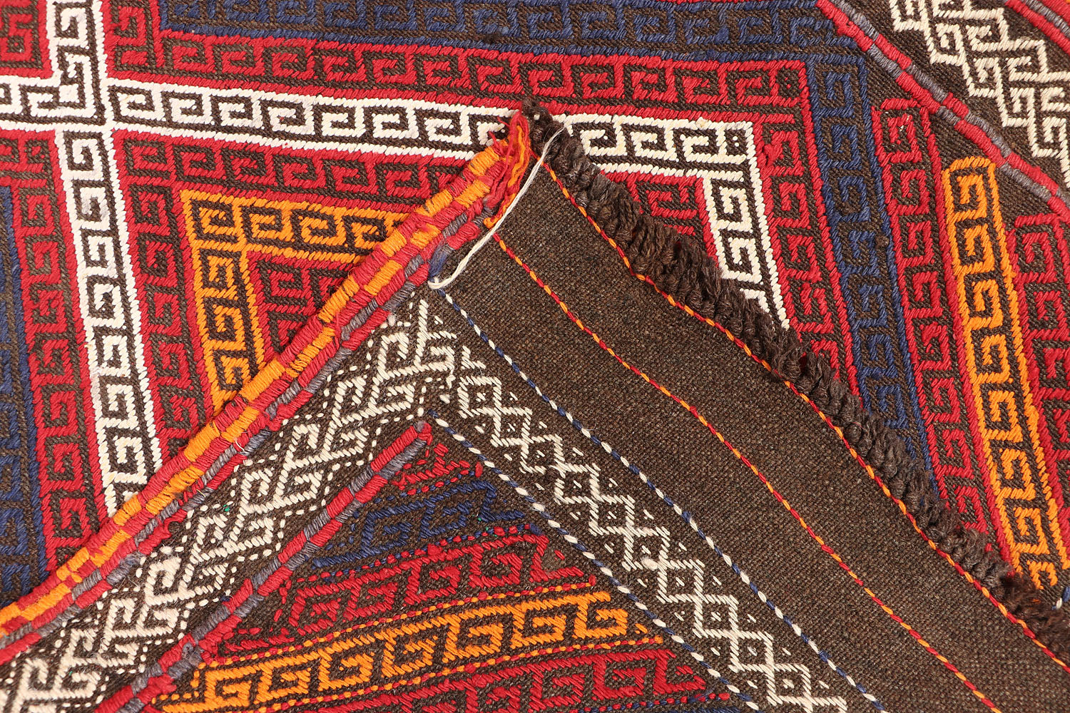 2' 6" X 7' 6"  Multy Handmade Suzani Kilim Rug Runner