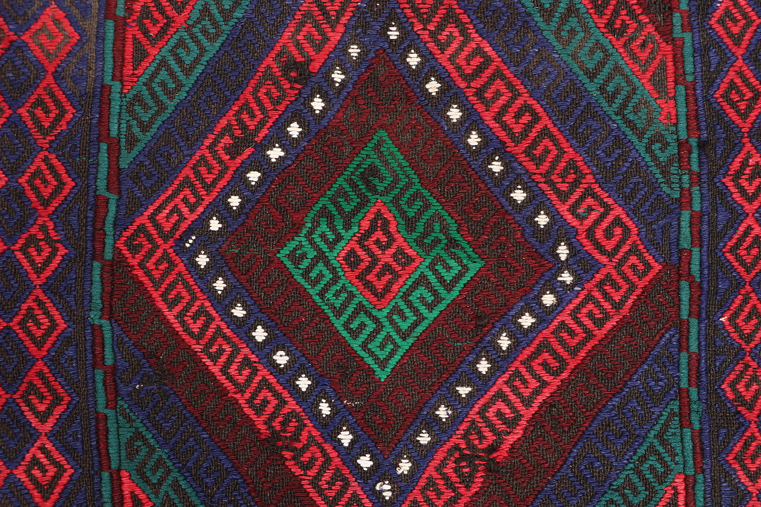 2' 6" X 7' 6"  Multy Handmade Suzani Kilim Rug Runner