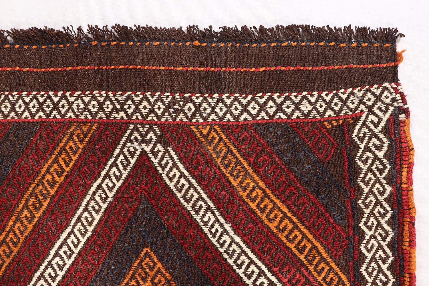2' 6" X 7' 6"  Multy Handmade Suzani Kilim Rug Runner