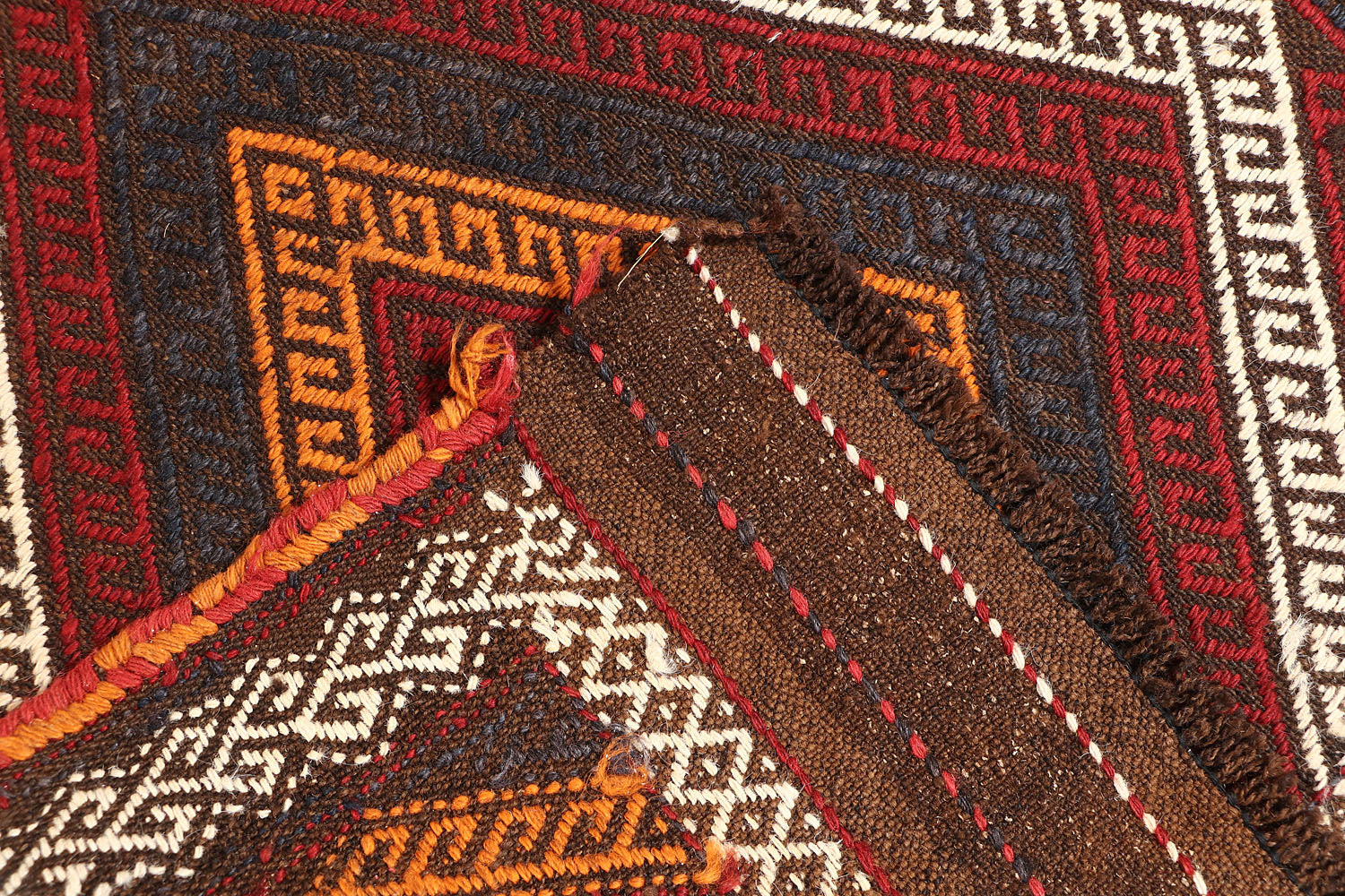 2' 6" X 7' 6"  Multy Handmade Suzani Kilim Rug Runner