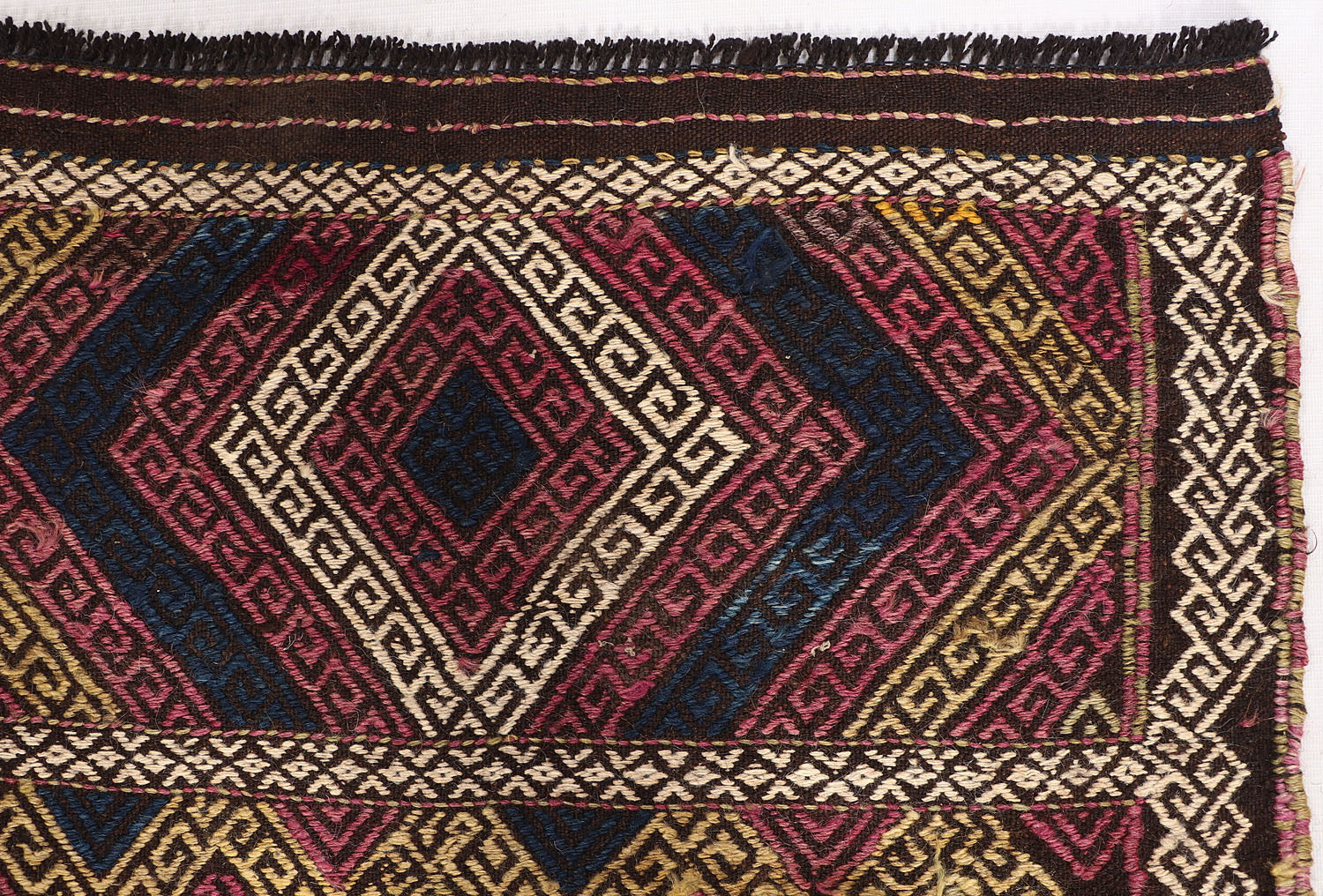 Multy Handmade Suzani Kilim Rug Runner