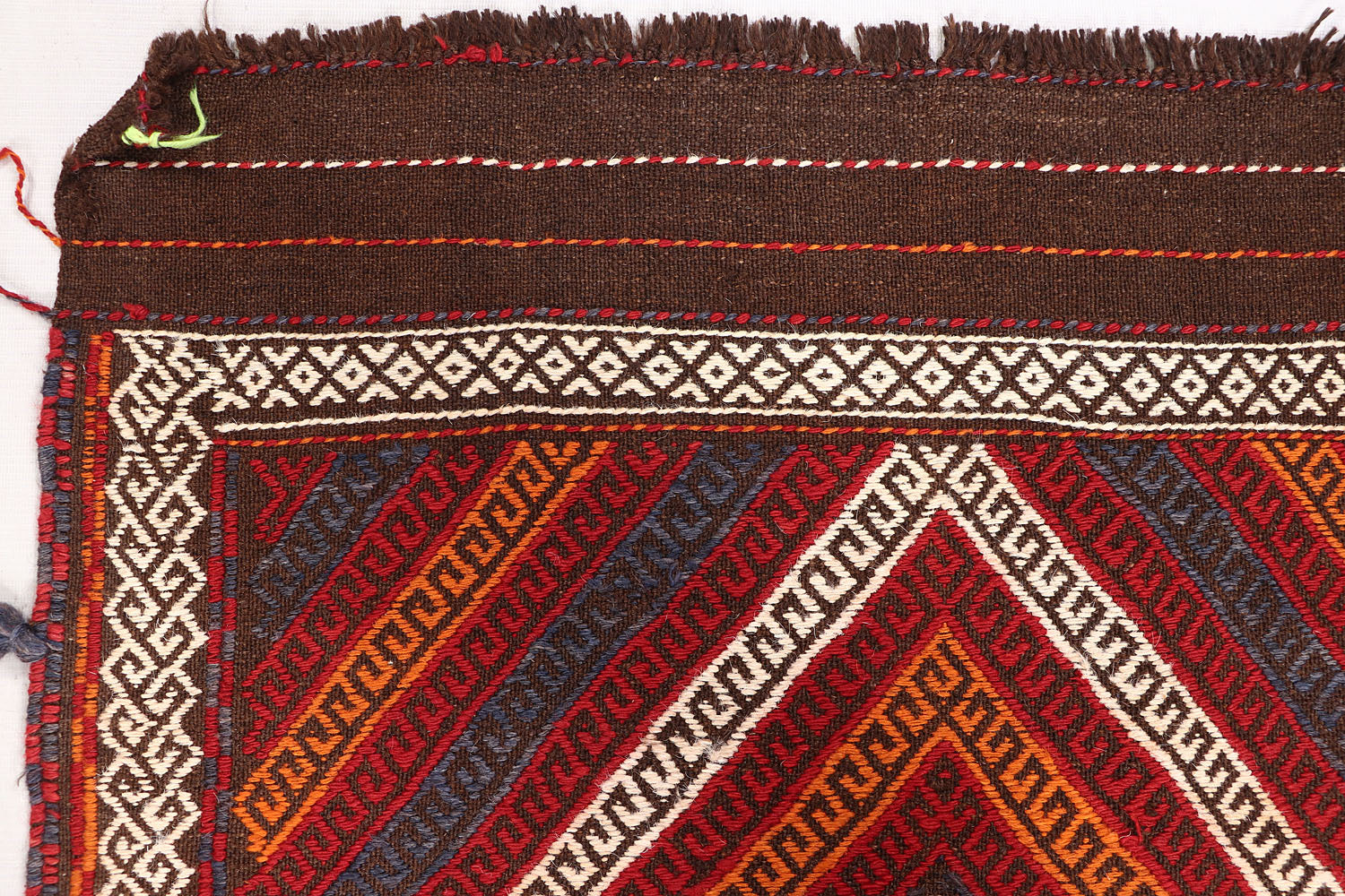 2' 6" X 7' 6"  Multy Handmade Suzani Kilim Rug Runner