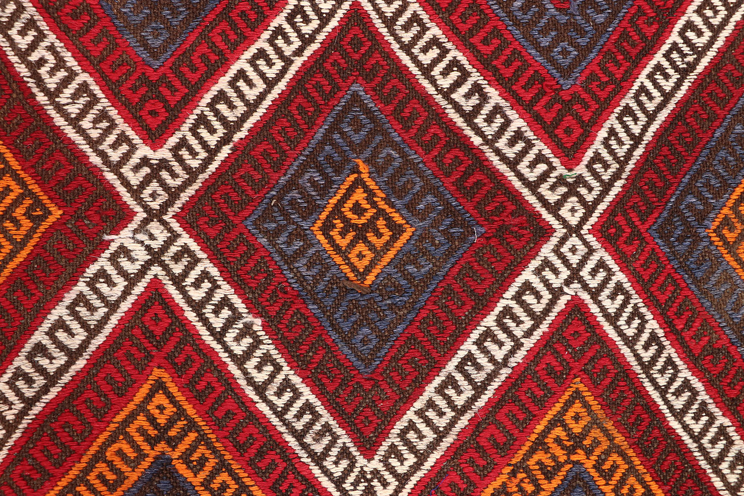 2' 6" X 7' 6"  Multy Handmade Suzani Kilim Rug Runner