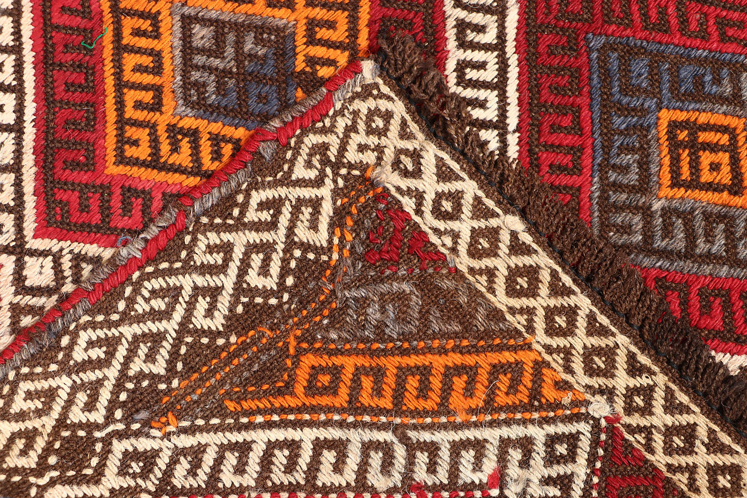 2' 6" X 7' 6"  Multy Handmade Suzani Kilim Rug Runner