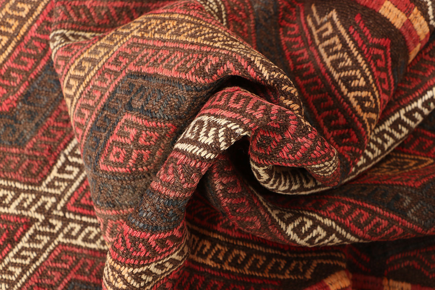 2' 6" x 8'  Multy Handmade Suzani Kilim Rug Runner