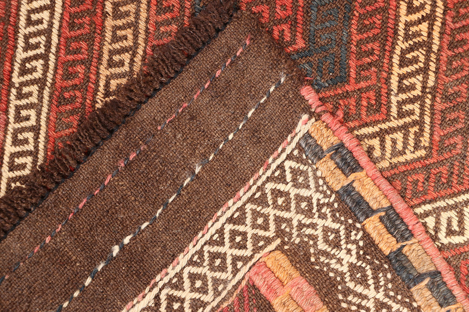 2' 6" x 8'  Multy Handmade Suzani Kilim Rug Runner