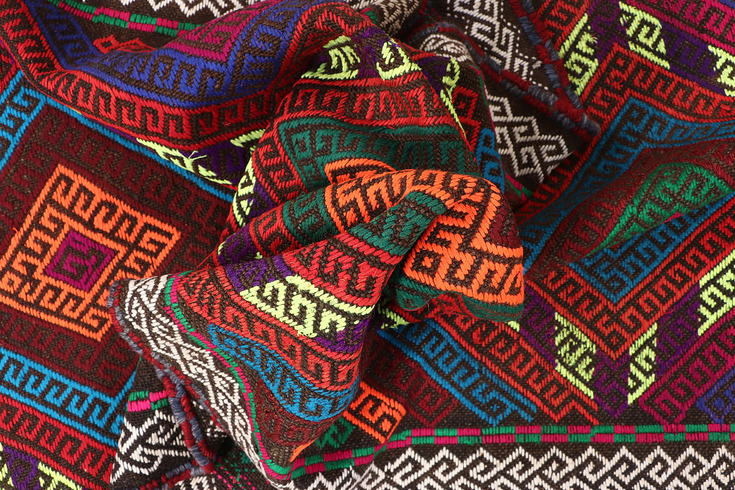 3' X 10'  Multy Handmade Suzani Kilim Rug Runner
