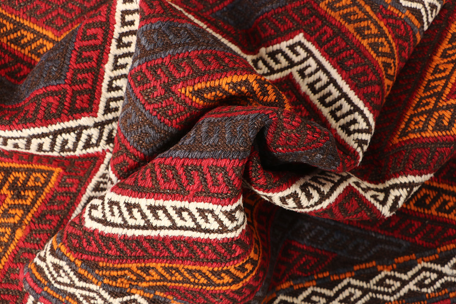 2' 6" X 9'  Multy Handmade Suzani Kilim Rug Runner