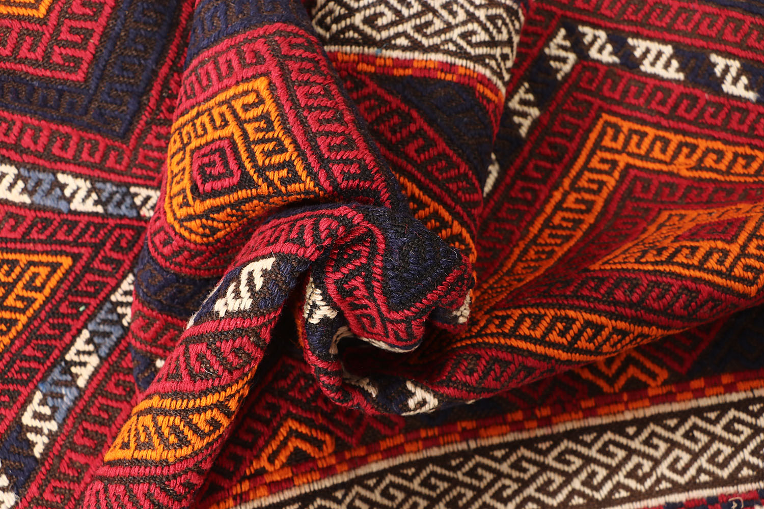 2' 6" X 9'  Multy Handmade Suzani Kilim Rug Runner
