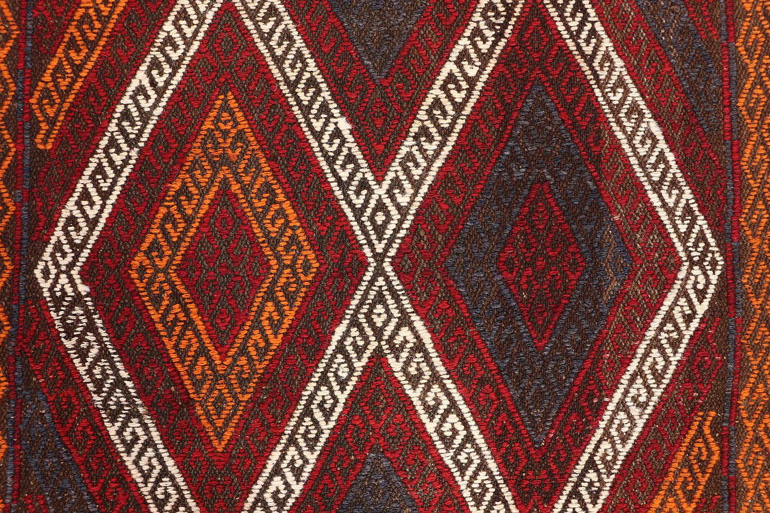 2' 6" x 8'  Multy Handmade Suzani Kilim Rug Runner