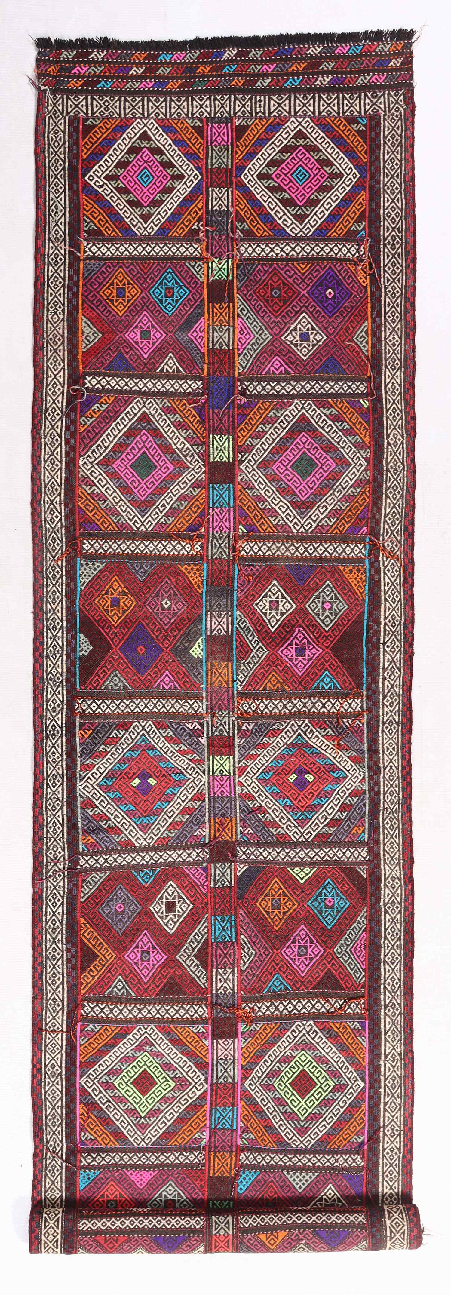 Multy Handmade Suzani Kilim Rug Rectangular