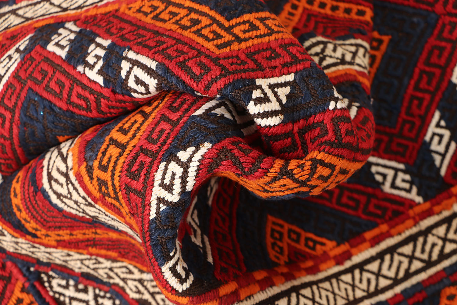 Multy Handmade Suzani Kilim Rug Rectangular