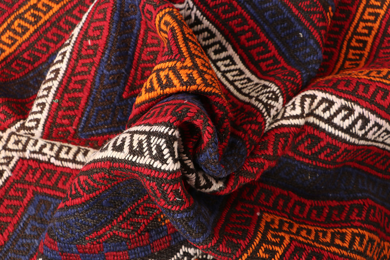 2' 6" X 9'  Multy Handmade Suzani Kilim Rug Runner