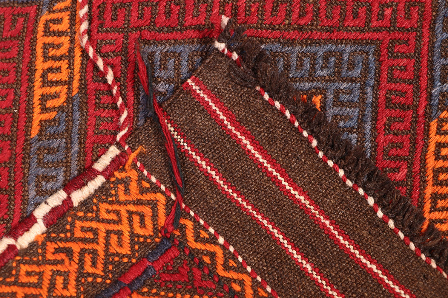 2' 6" X 9'  Multy Handmade Suzani Kilim Rug Runner