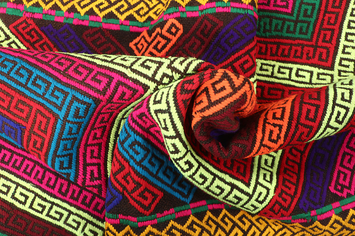 2' 6" X 9'  Multy Handmade Suzani Kilim Rug Runner