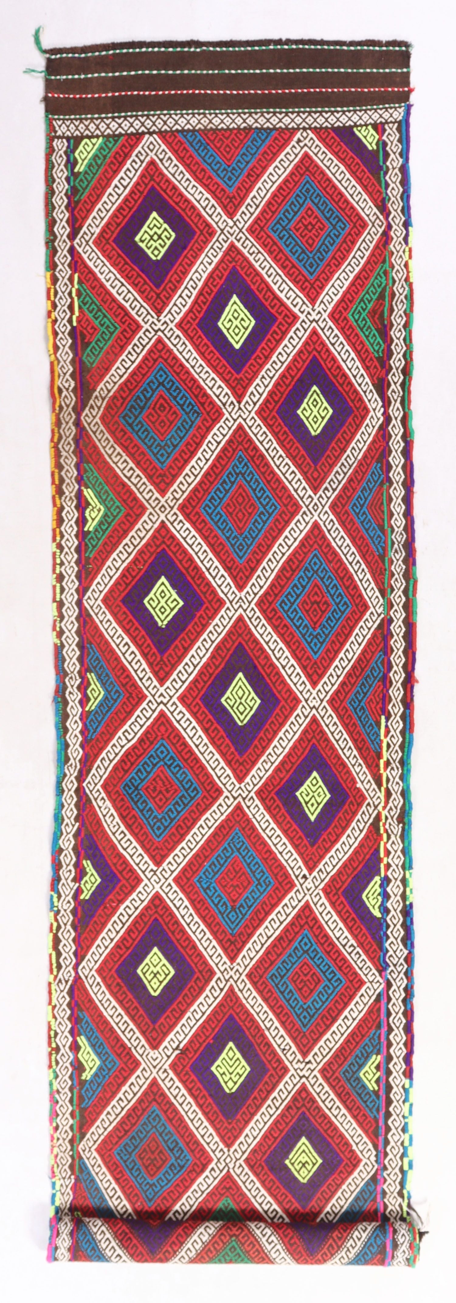 3' X 10'  Multy Handmade Suzani Kilim Rug Runner