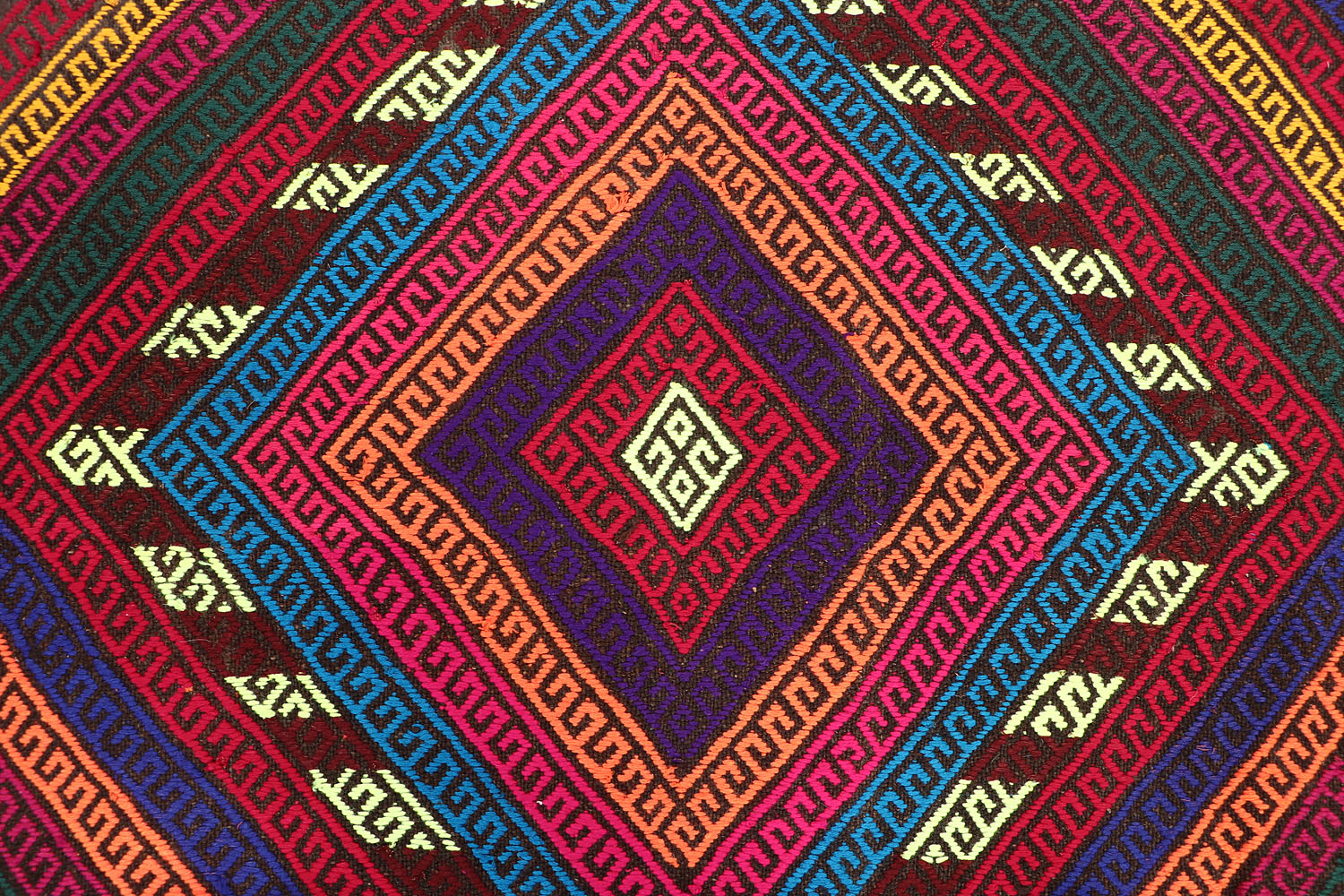 3' X 10'  Multy Handmade Suzani Kilim Rug Runner