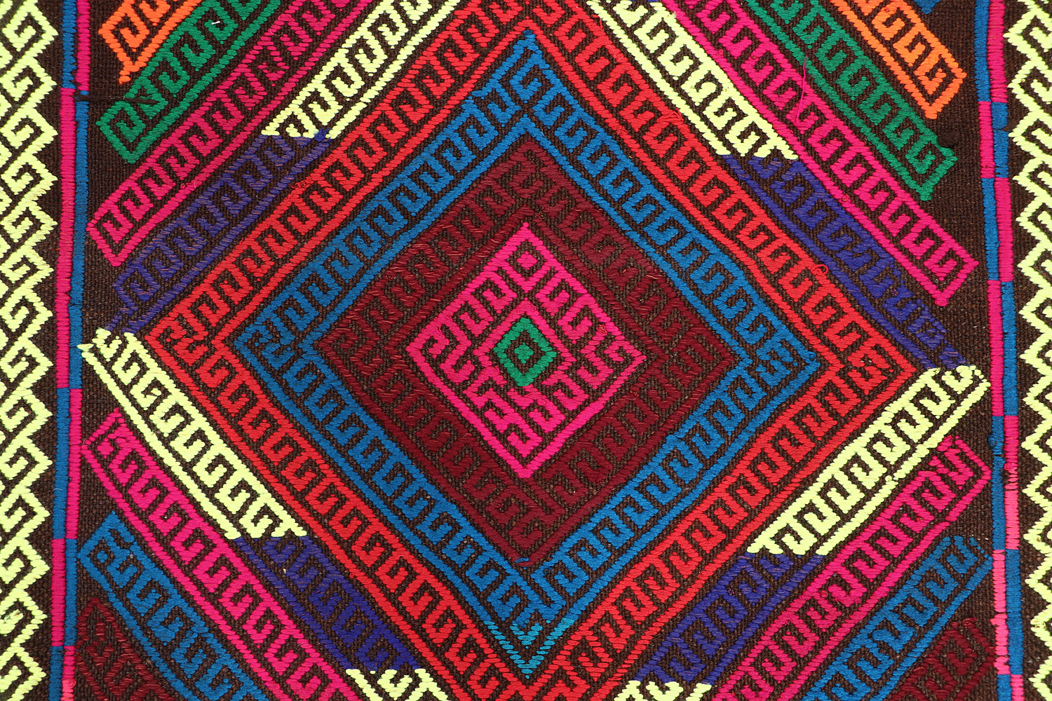 3' X 10'  Multy Handmade Suzani Kilim Rug Runner
