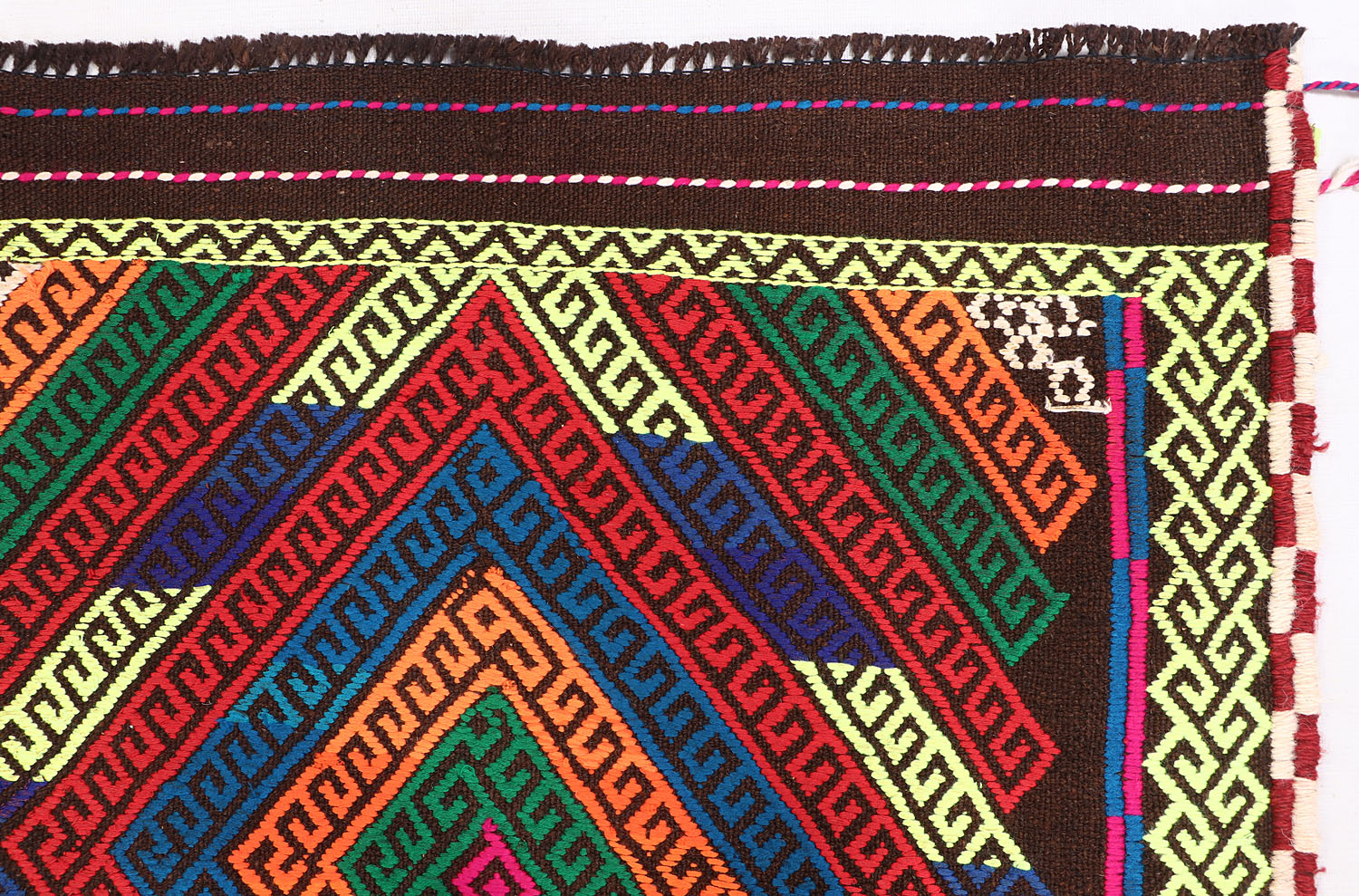 3' X 10'  Multy Handmade Suzani Kilim Rug Runner