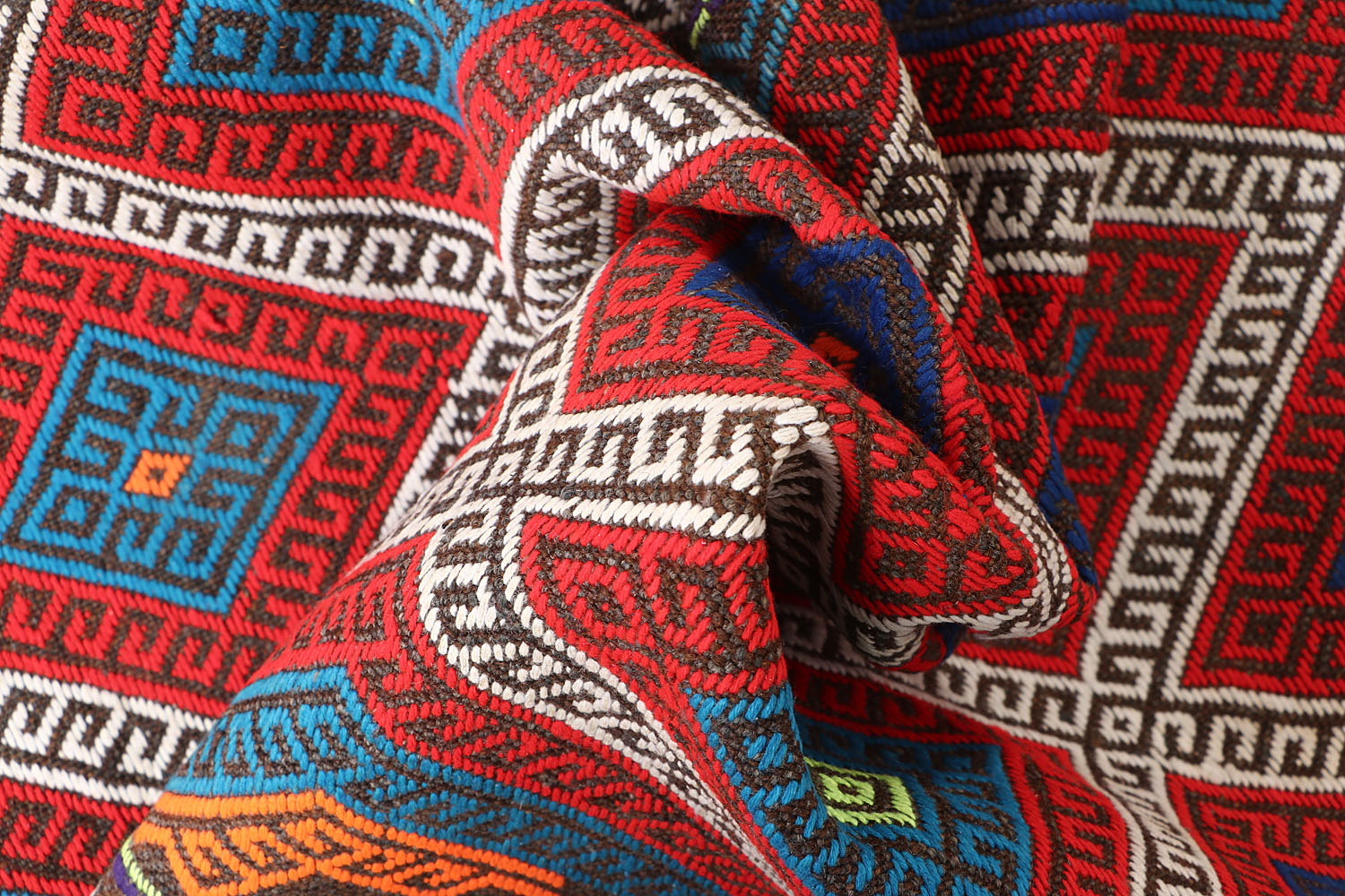 10' 6" X 2' 6"  Multy Handmade Suzani Kilim Rug Runner