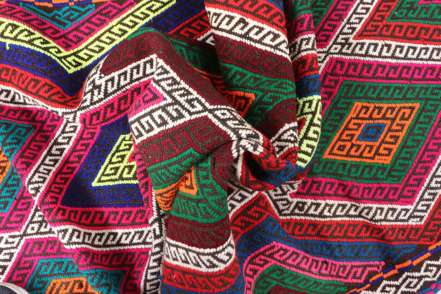 3' X 10'  Multy Handmade Suzani Kilim Rug Runner