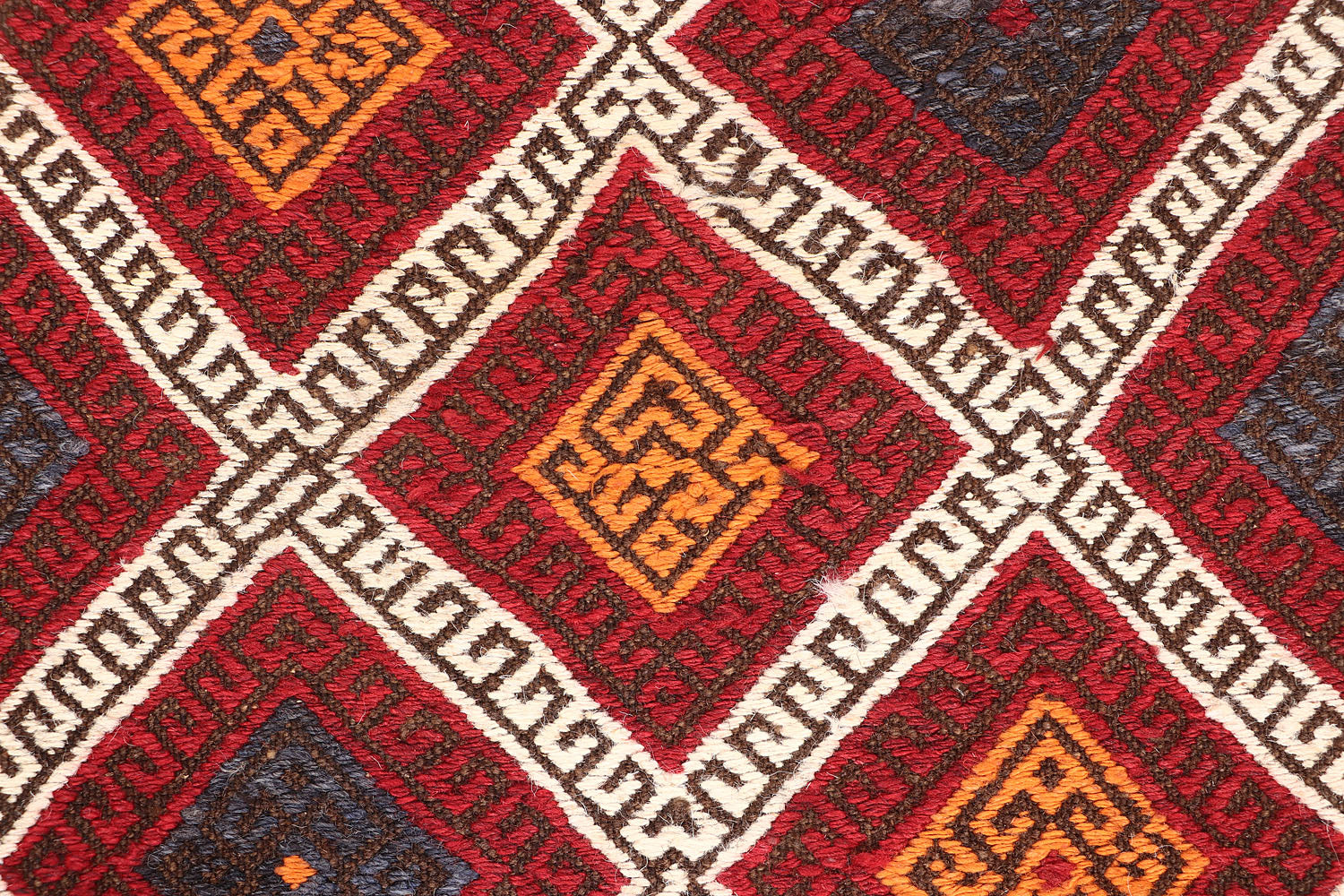 2' 6" x 8'  Multy Handmade Suzani Kilim Rug Runner