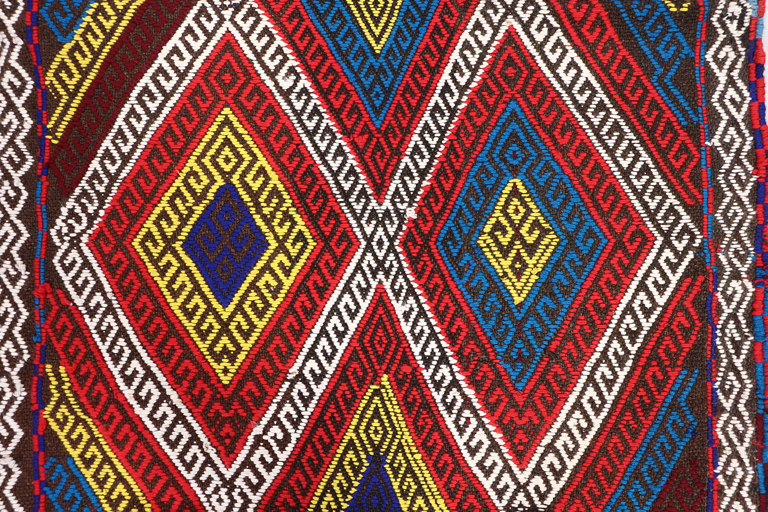 2' 6" x 10'  Multy Handmade Suzani Kilim Rug Runner