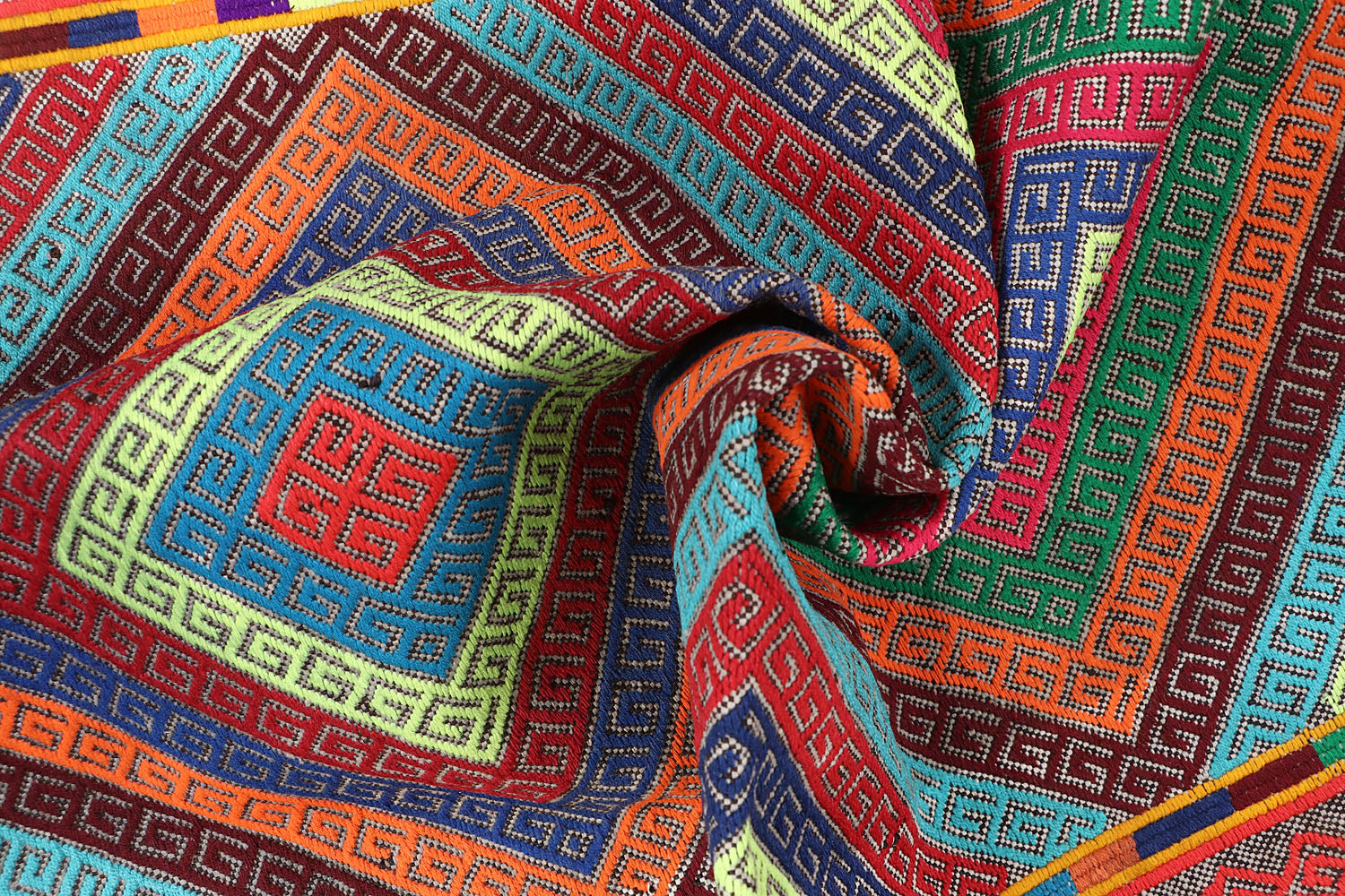 Multy Handmade Suzani Kilim Rug Rectangular
