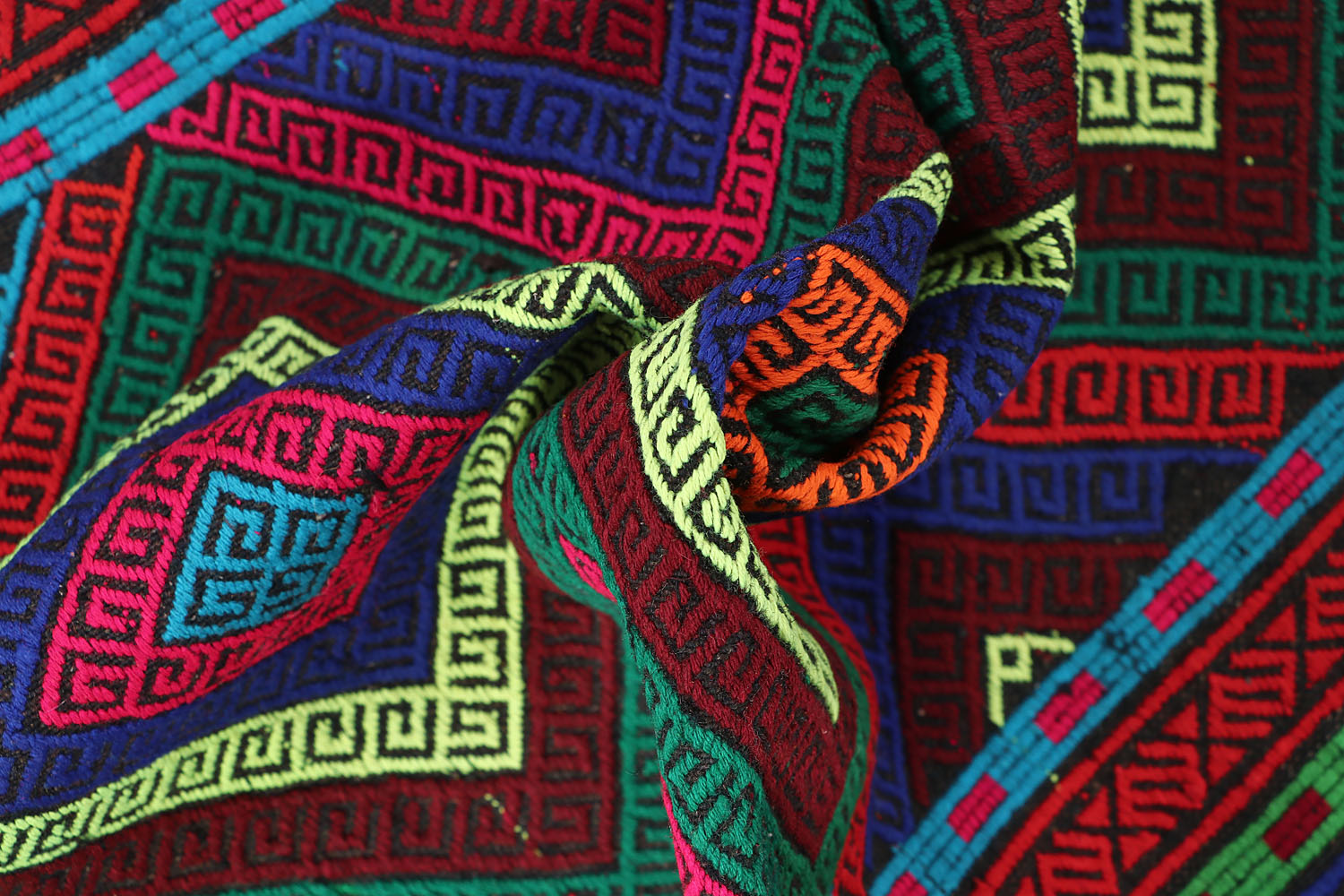 Multy Handmade Suzani Kilim Rug Runner