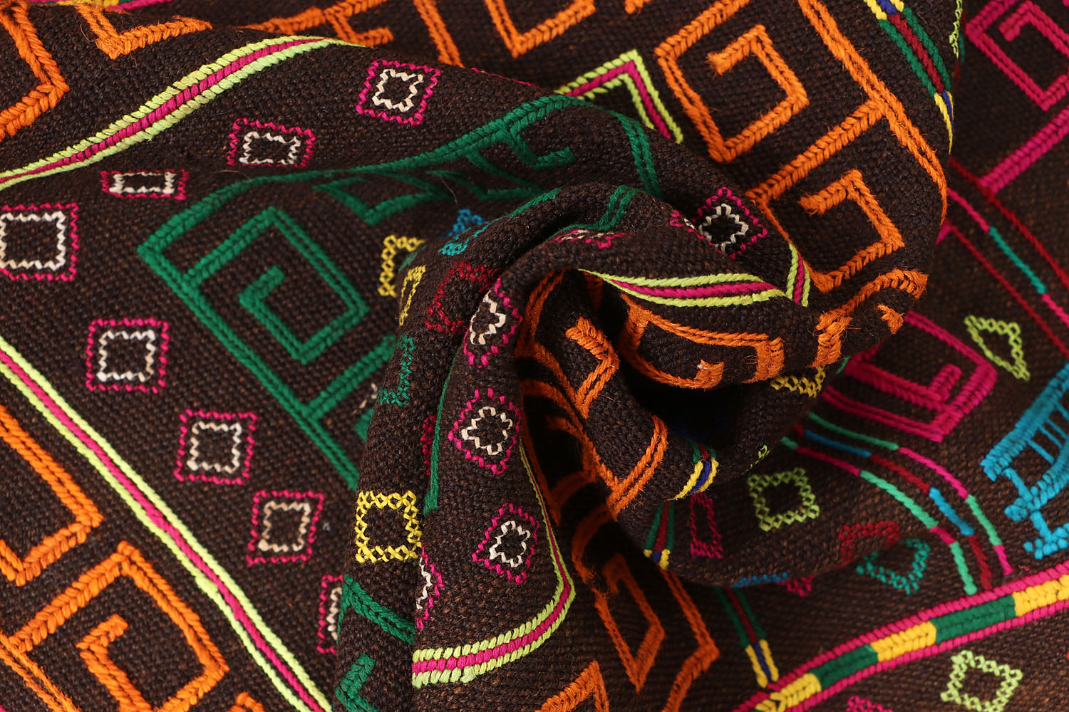 Multy Handmade Suzani Kilim Rug Runner