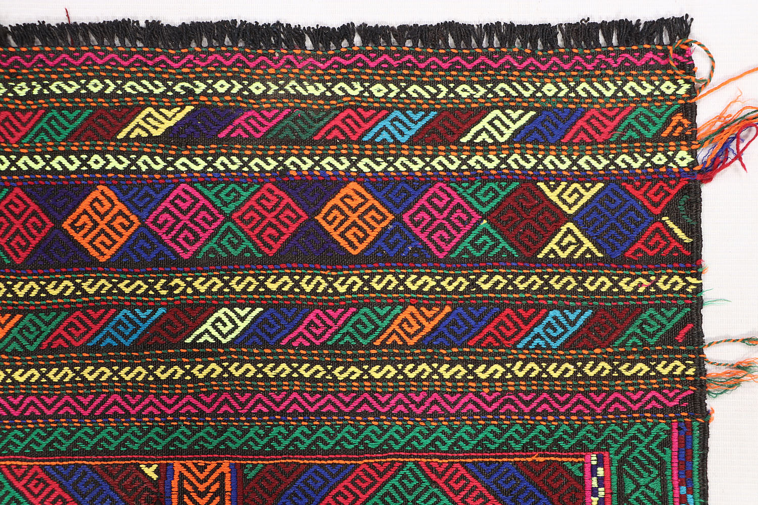 2' X 5'  Multy Handmade Suzani Kilim Rug Rectangular