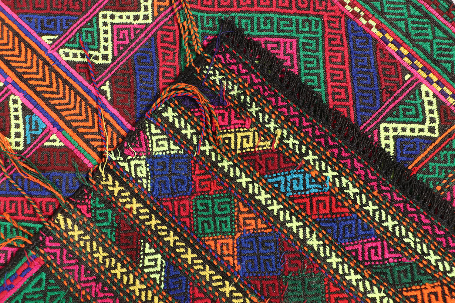 2' X 5'  Multy Handmade Suzani Kilim Rug Rectangular