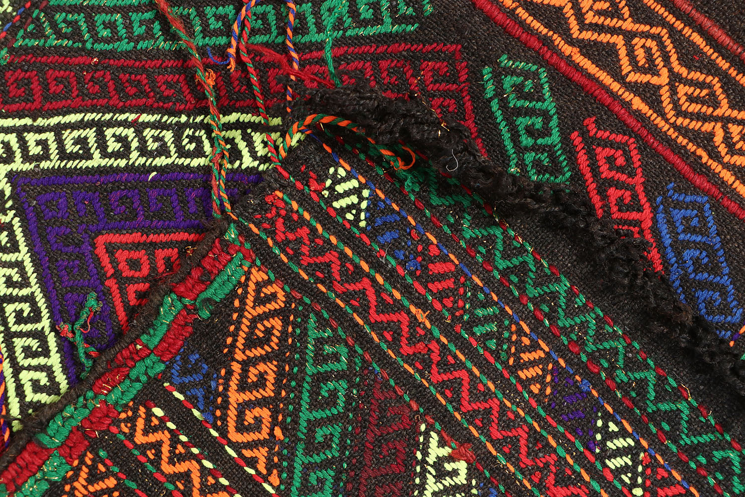 Multy Handmade Suzani Kilim Rug Runner