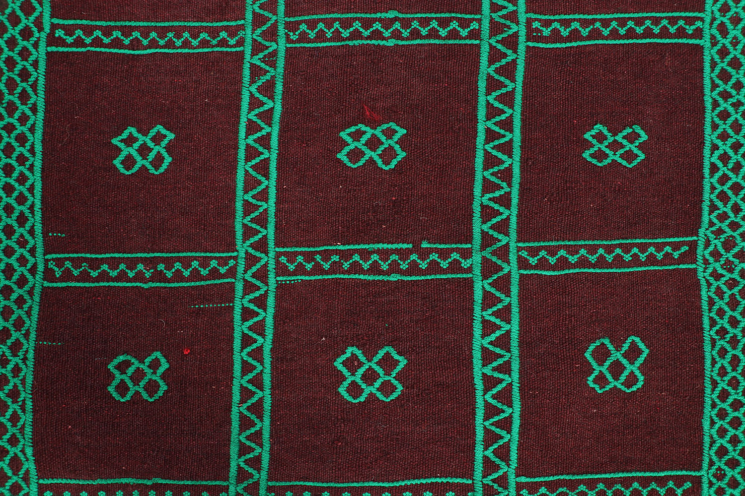 2' 6" X 9'  Multy Handmade Suzani Kilim Rug Runner