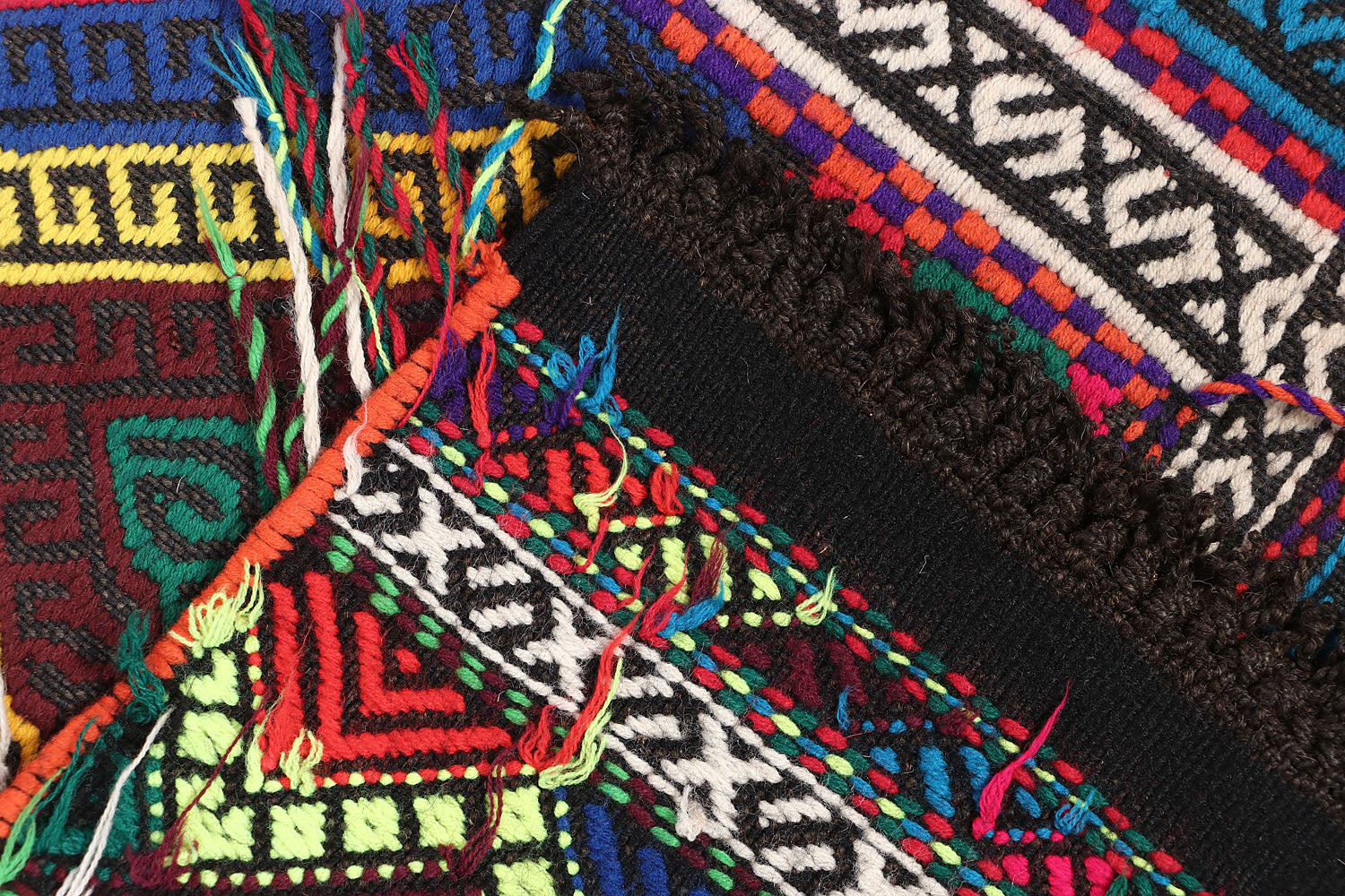 Green Handmade Suzani Kilim Rug Rectangular