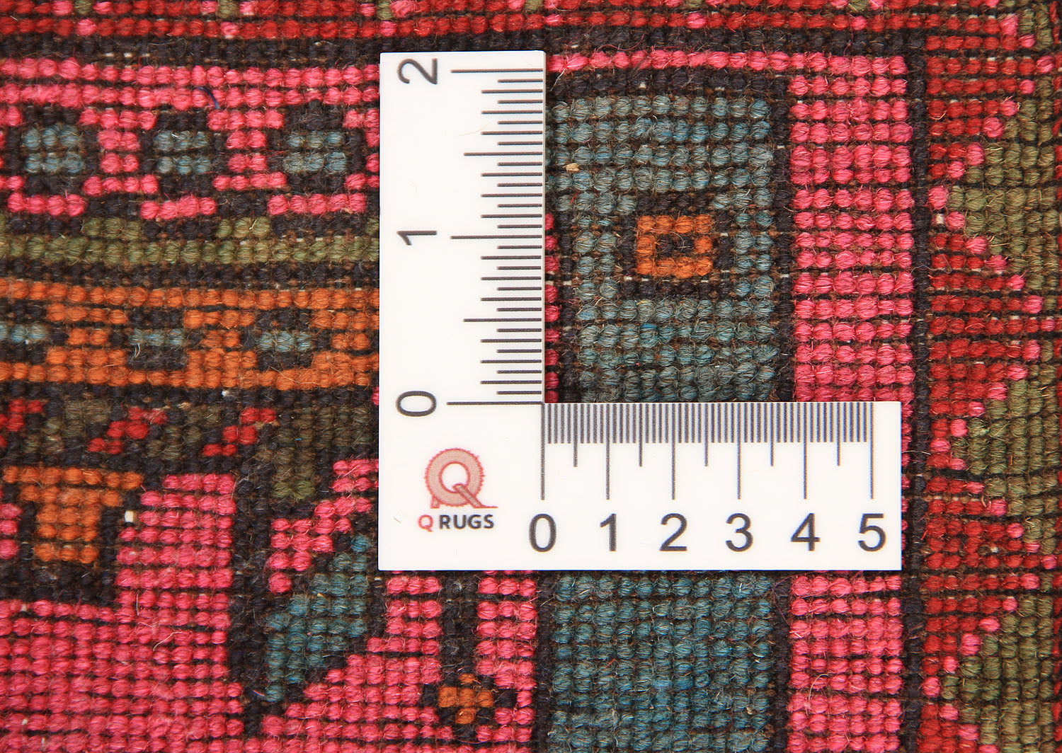 Pink Hand Knotted Wool War Rug 2' x 3'