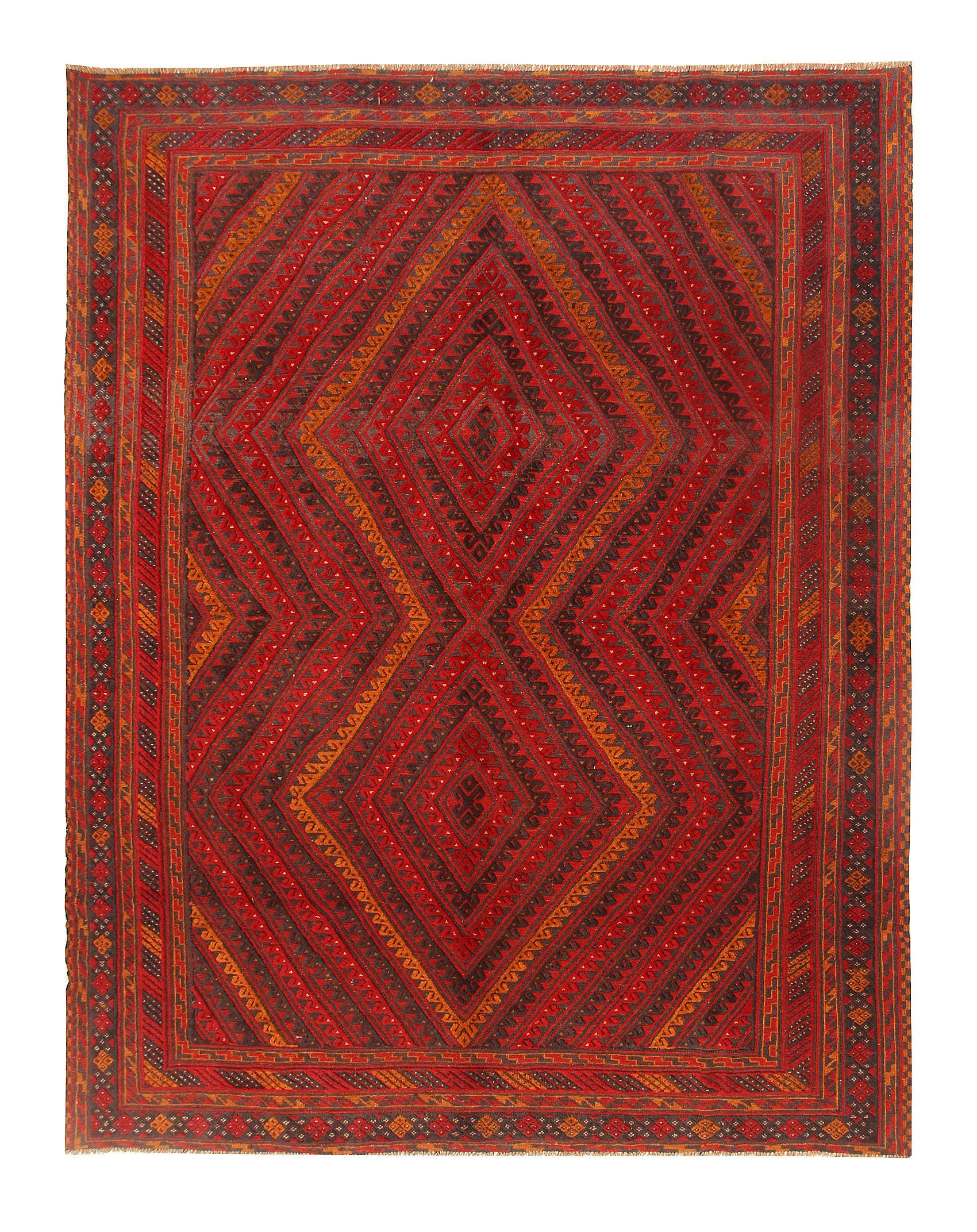 Handmade Mashwani Afghan Rug