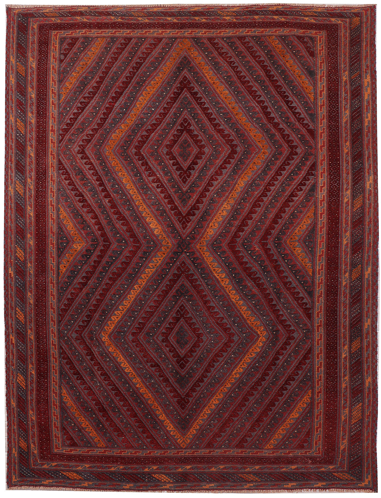 Handmade Mashwani Afghan Rug