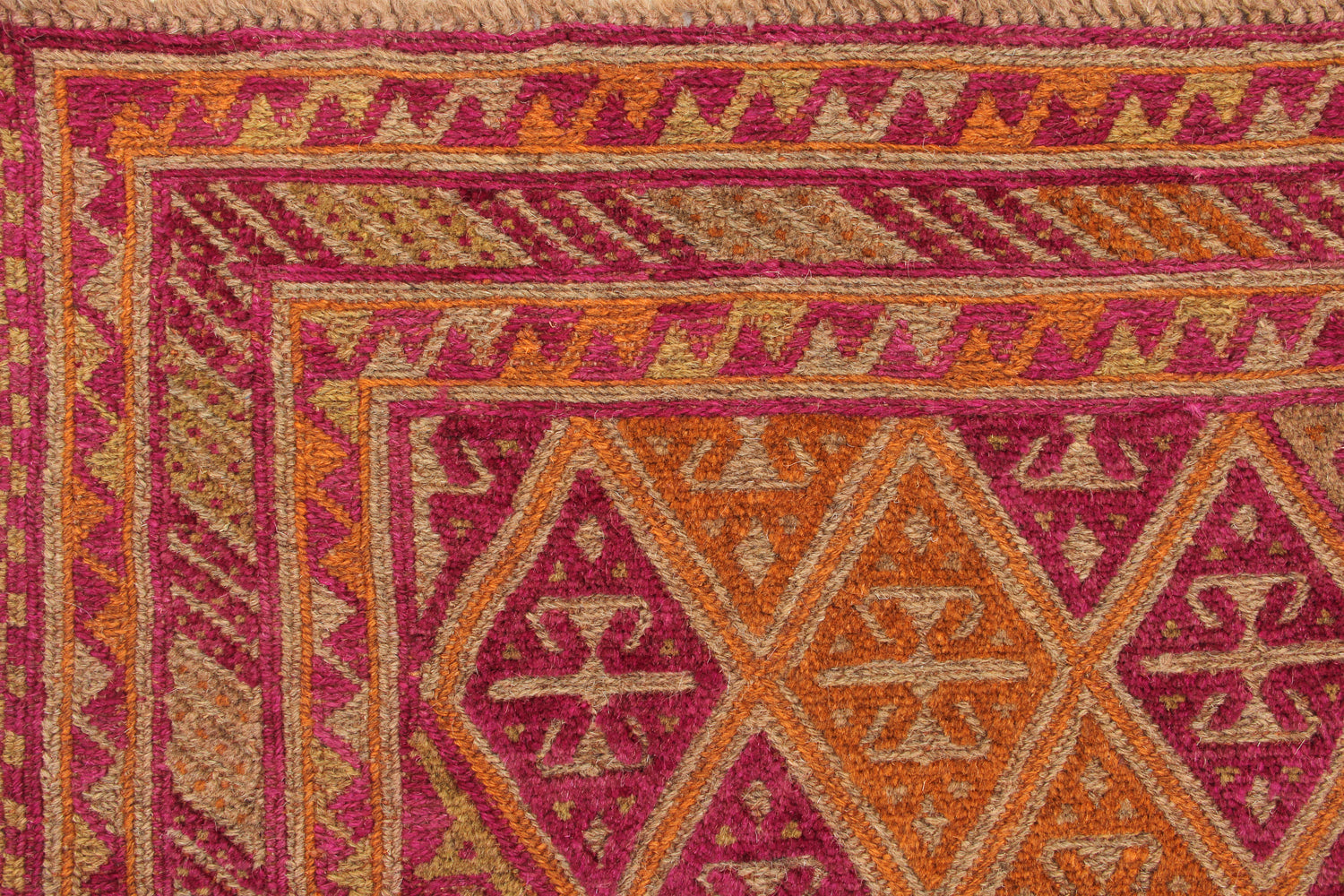 Multy Handmade Mashwani Afghan Rug Rectangular
