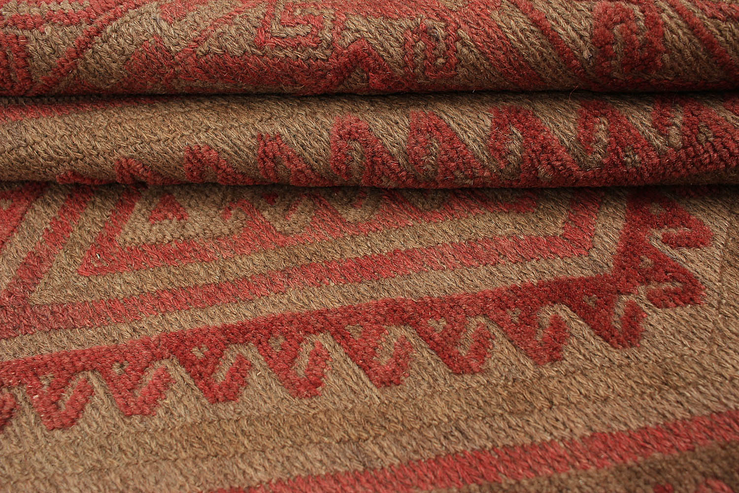 4' x 4'  Multy Handmade Mashwani Afghan Rug Square