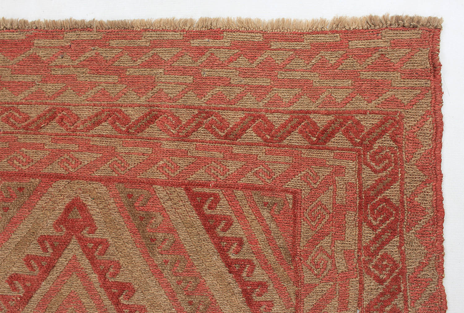 4' x 4'  Multy Handmade Mashwani Afghan Rug Square