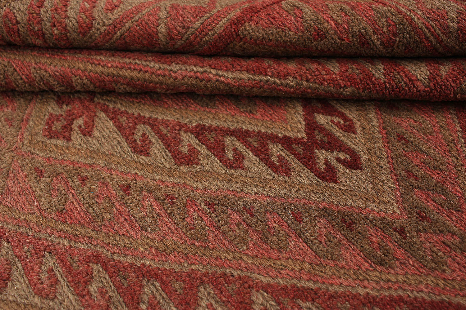 4' x 4'  Multy Handmade Mashwani Afghan Rug Square