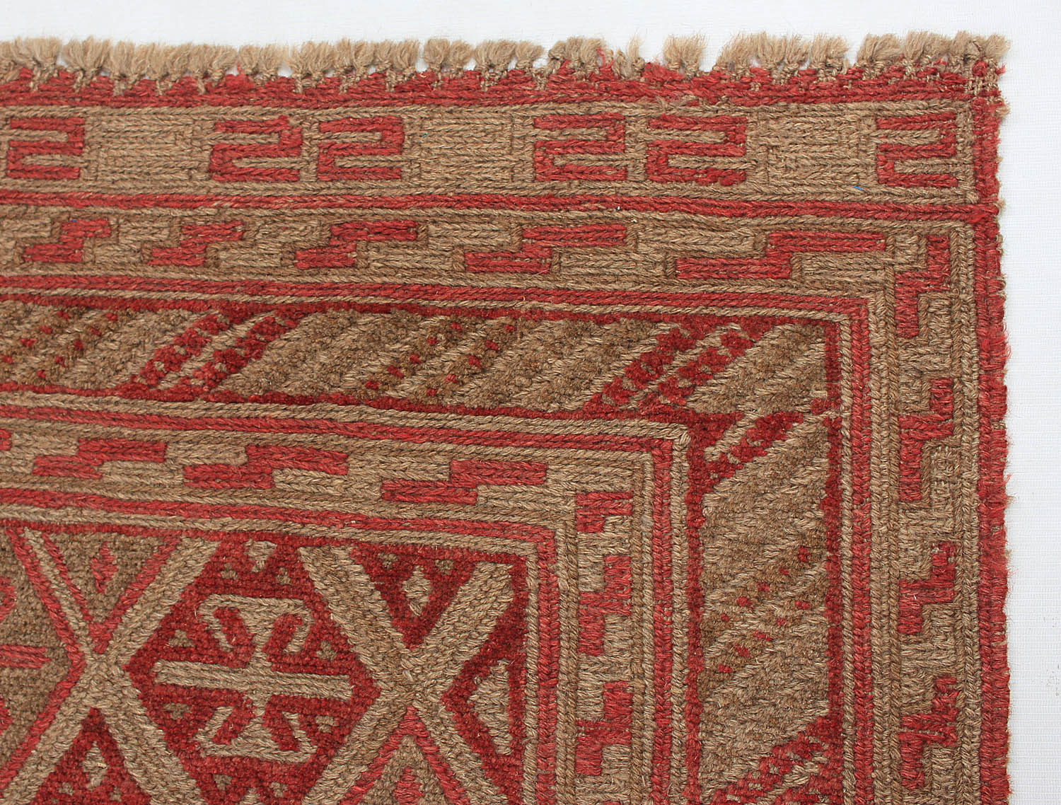 4' x 4'  Multy Handmade Mashwani Afghan Rug Square