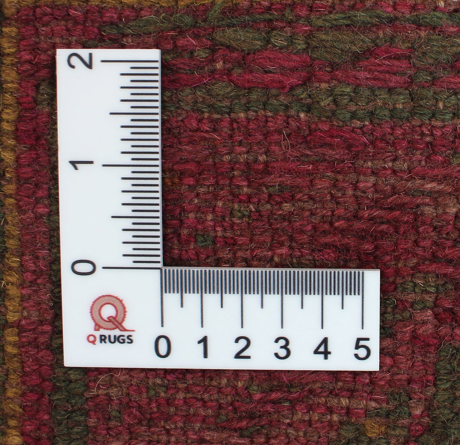 4' x 4'  Multy Handmade Mashwani Afghan Rug Square