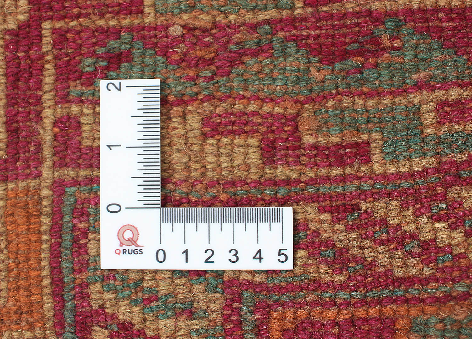 4' x 4'  Multy Handmade Mashwani Afghan Rug Square