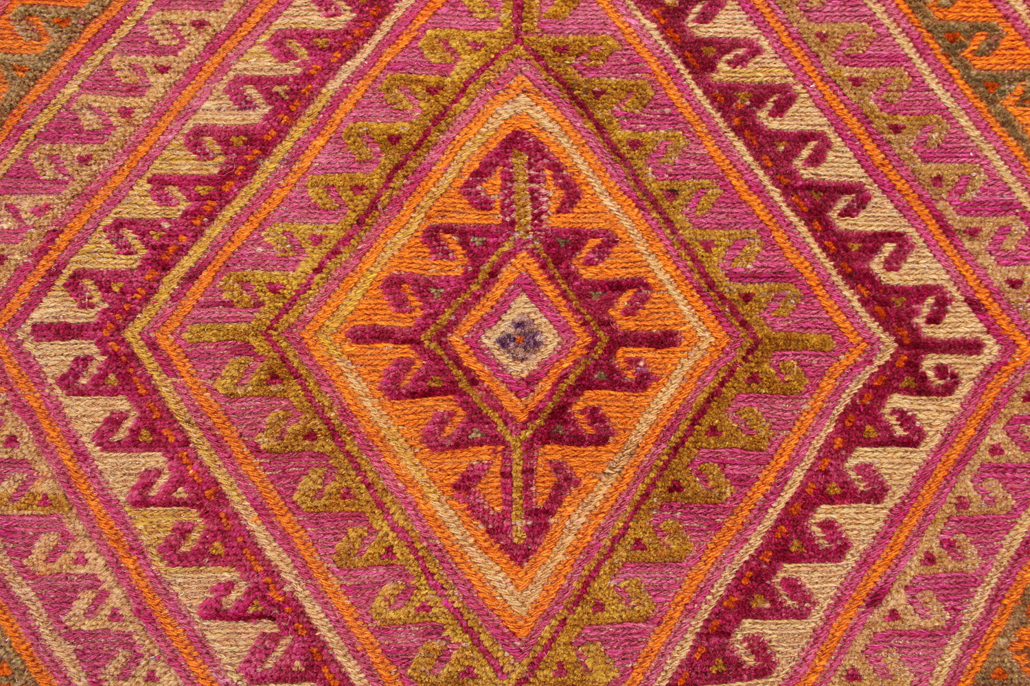 4' x 4'  Multy Handmade Mashwani Afghan Rug Square